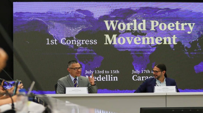 Reciben delegaciones internacionales a participar en Congreso Mundial de Poesía