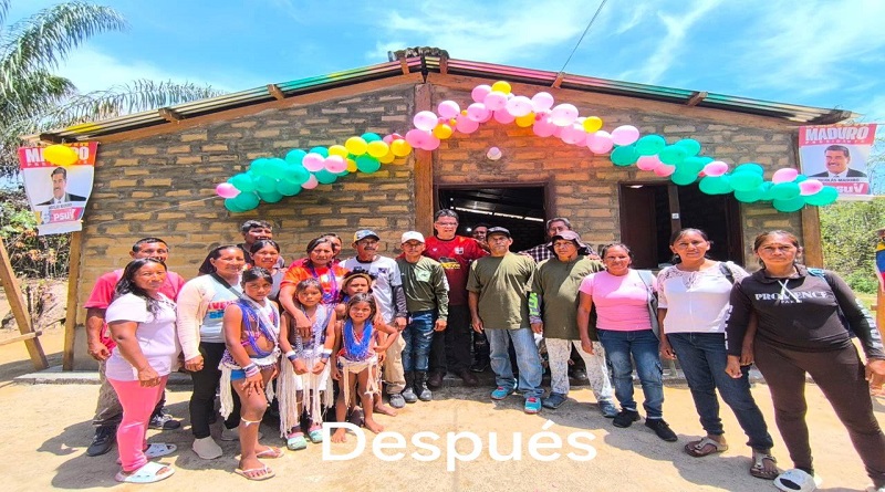 Amazonas fabrica vivienda adaptada a clima selvático amazónico